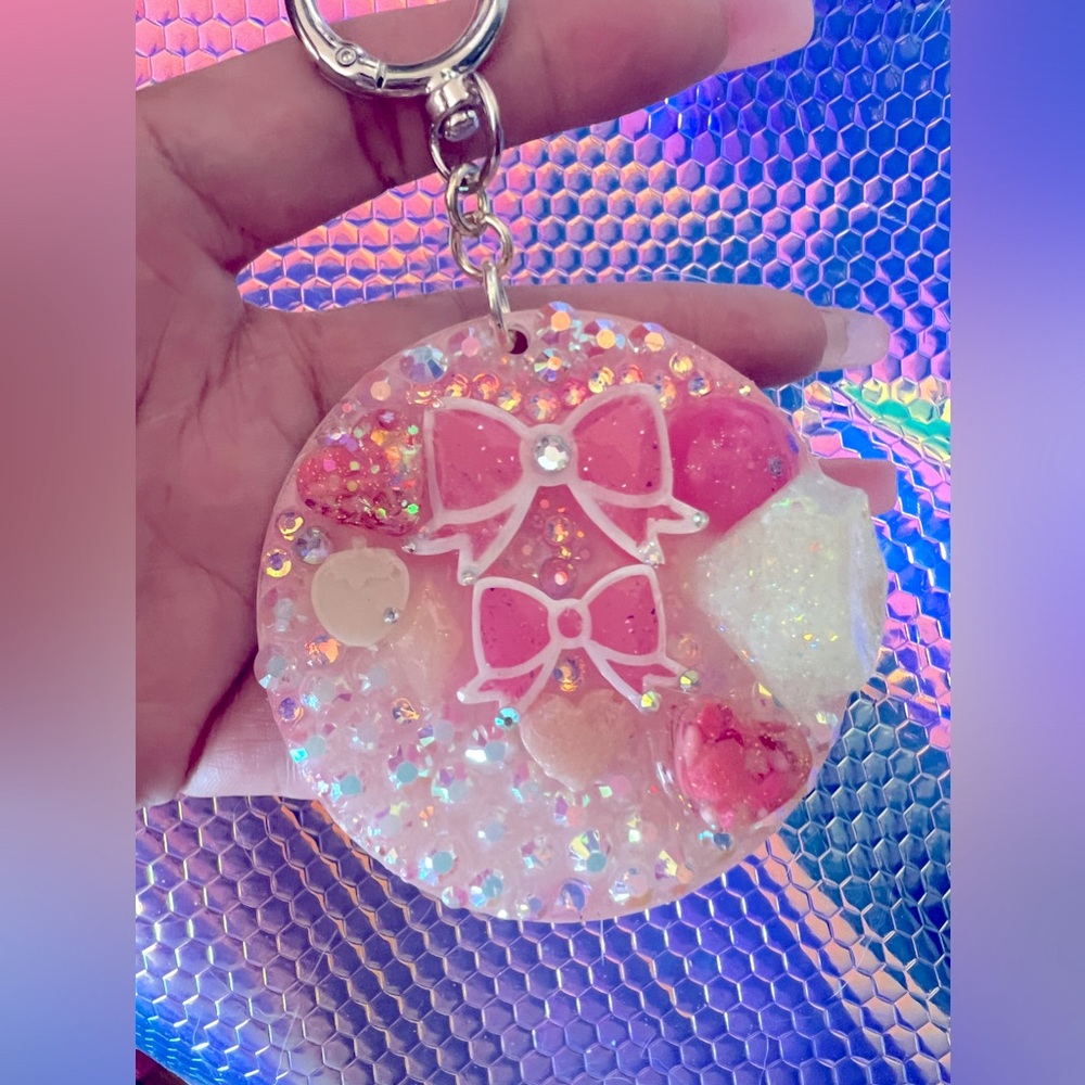 Beautiful Bows Handbag Keychain